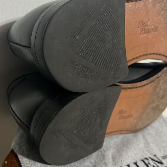 🔥🔥 ALLEN EDMONDS Park Avenue Oxford Derby Handcrafted Leather Shoes 10.5A -EUC - Picture 11 of 13